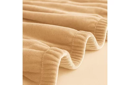 Feszítő huzat kanapéra 145–185 cm – Bézs bársony