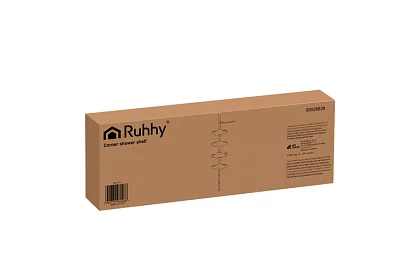 Sarok- és teleszkópos polc a zuhanyzóba - 240-310 cm