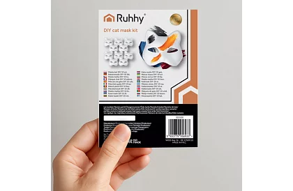 Macskamaszkok a karneválra 10 darab – DIY festőszett