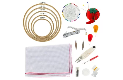 Nagy hímzőkészlet – kezdőknek és haladóknak