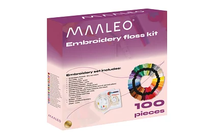 Nagy hímzőkészlet – kezdőknek és haladóknak