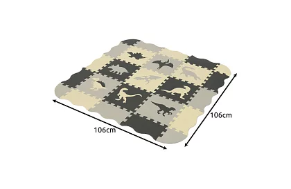 Habpuzzle összerakható szőnyeg - 106 × 106 cm