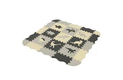 Habpuzzle összerakható szőnyeg - 106 × 106 cm