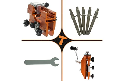 Bruska – kézi láncfűrész élező