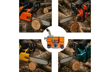 Bruska – kézi láncfűrész élező