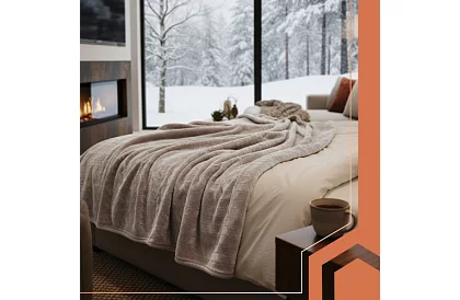 Fűtő takaró 180 × 130 cm - bézs, 10 üzemmód + távirányító