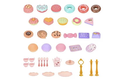 Gyermek tea készlet bőröndben