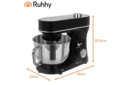 Konyhai robot 5,7 l-es fűtött tálcával – 2300 W