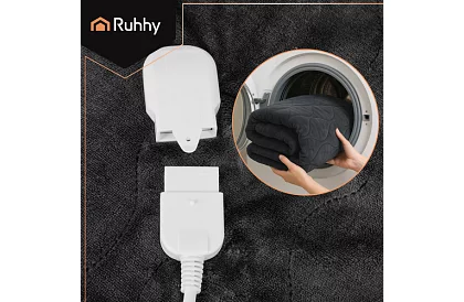 Fűtő takaró párna 180 × 130 cm, 6 üzemmód + távirányító