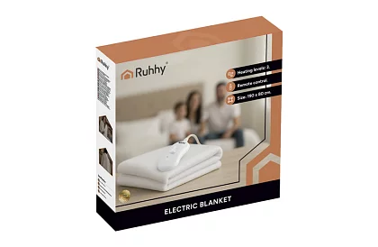 Fűtőpárna 190 × 80 cm – 3 fűtési mód