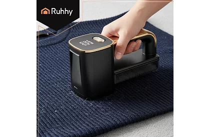 Akkumulátoros szöszeltávolító textilhez LCD kijelzővel