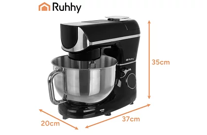 Konyhai robot 5,5 l-es fűtött tálcával és 2300 W-os súlymérővel + tartozékok