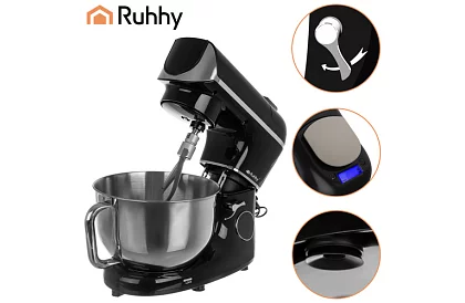 Konyhai robot 5,5 l-es fűtött tálcával és 2300 W-os súlymérővel + tartozékok