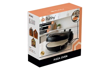 Otthoni pizza sütő kővel – 1200 W