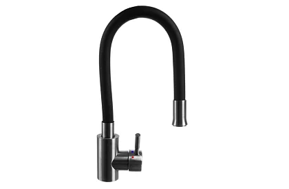 Mosogatótálca csaptelep 360°-os rugalmas kifolyóval és perlátorral