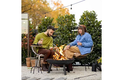 Kerti tűzrakás fogantyúkkal - 60 cm