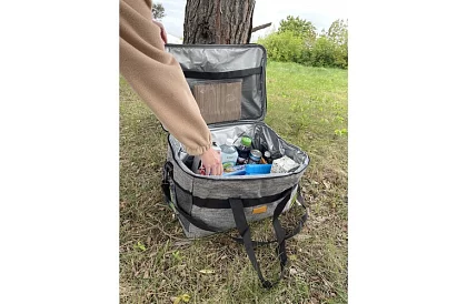 Piknik hűtőtáska – 40 liter hűtőbetétekkel