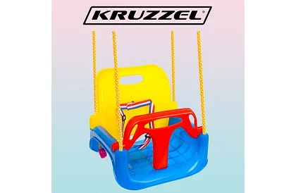 Gyermek műanyag növekvő hinta 3 az 1-ben