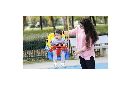 Gyermek műanyag növekvő hinta 3 az 1-ben