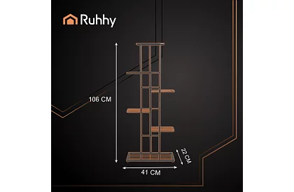 Magas virágtartó állvány – 6 szint