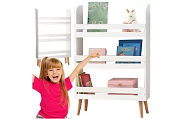 Könyvespolc, játékok – 95 × 15 × 50 cm