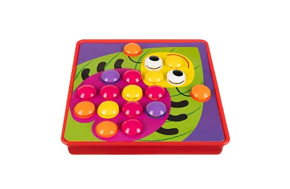 Oktatási mozaik - gombos puzzle