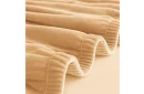 Feszítő huzat kanapéra 190–230 cm – Bézs bársony