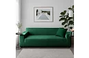 Feszítő huzat kanapéra 190–230 cm – Zöld bársony