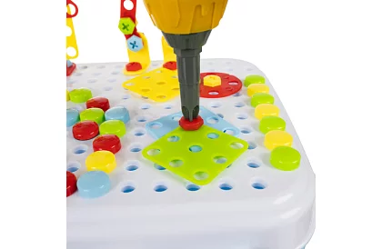 Csavarozó készlet gyerekeknek fúróval