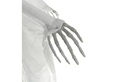 Zászlószellem 70 cm - függő dekoráció fehér