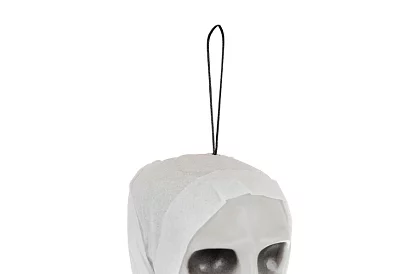 Zászlószellem 70 cm - függő dekoráció fehér