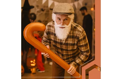 Felfújható járóka bottal + pumpa