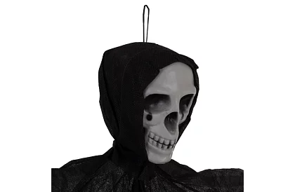 Zászlószellem 70 cm - függő dekoráció fekete