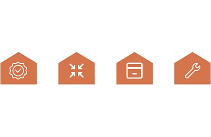 Zászlószellem 70 cm - függő dekoráció fekete