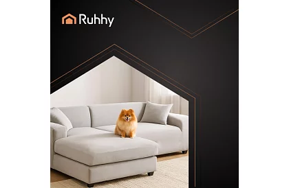 Nyújtható Kanapéhuzat 190–230 cm – Világosszürke Bársony