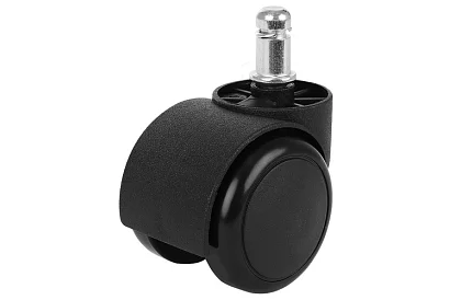 Irodai szék kihúzható lábtartóval – fekete