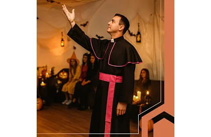 Bükkösi jelmez felnőtteknek – szutána, köpeny és liturgikus sál