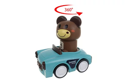 Szenzoros autók állatokkal 4 az 1-ben