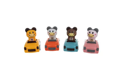 Szenzoros autók állatokkal 4 az 1-ben