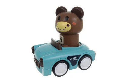 Szenzoros autók állatokkal 4 az 1-ben