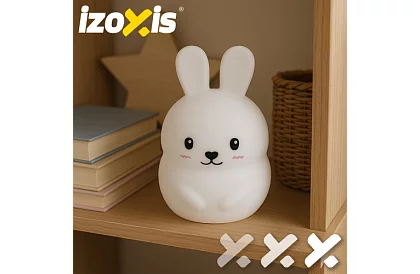 Gyerek LED éjjeli lámpa RGB – Nyúl LED