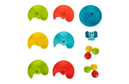 Gyerek torony golyókkal – golyós pálya