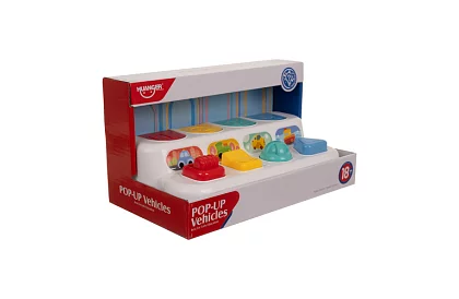 Oktató játék kiugró járművekkel