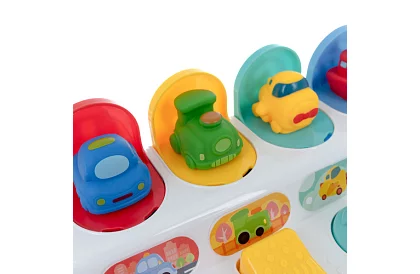 Oktató játék kiugró járművekkel