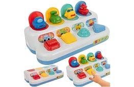 Oktató játék kiugró járművekkel