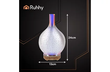 Ultrahangos aroma lámpa 200 ml + 3 illóolaj