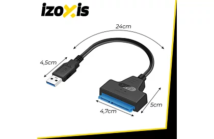 Adapter Sata USB - SSD 3.0 HDD-hez