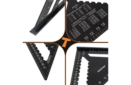 Alumínium ácsmérő 30x30 cm - ácsmérő