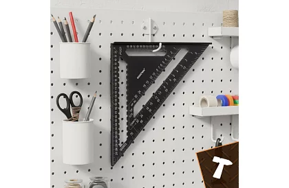 Alumínium ácsmérő 30x30 cm - ácsmérő