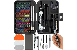 Szett pontos csavarhúzók 133 az 1-ben – torx és szerviz bitek